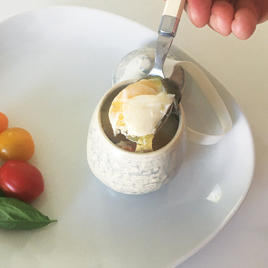 Ägg Love Léa (blanc nacré)